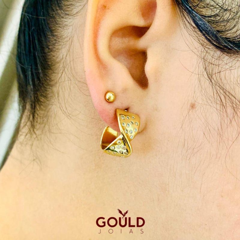 BRINDO ARGOLA X COM ZIRCONIA