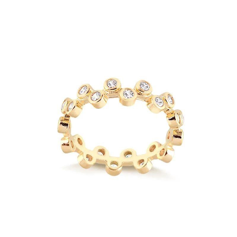 ANEL PEDRAS EM ZIRCONIAS