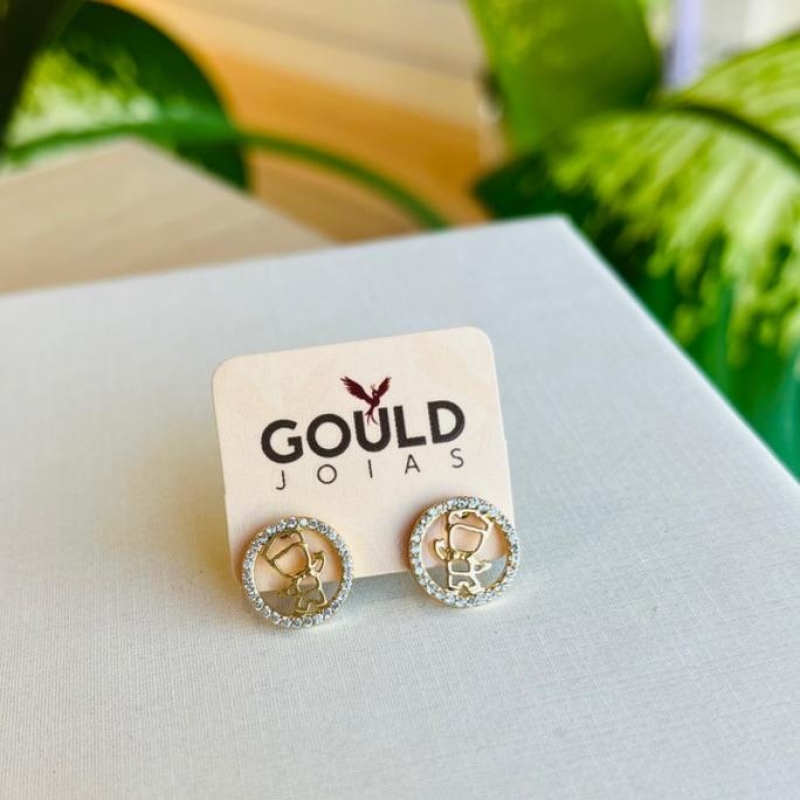 BRINCO MENINO C/ ZIRCONIA