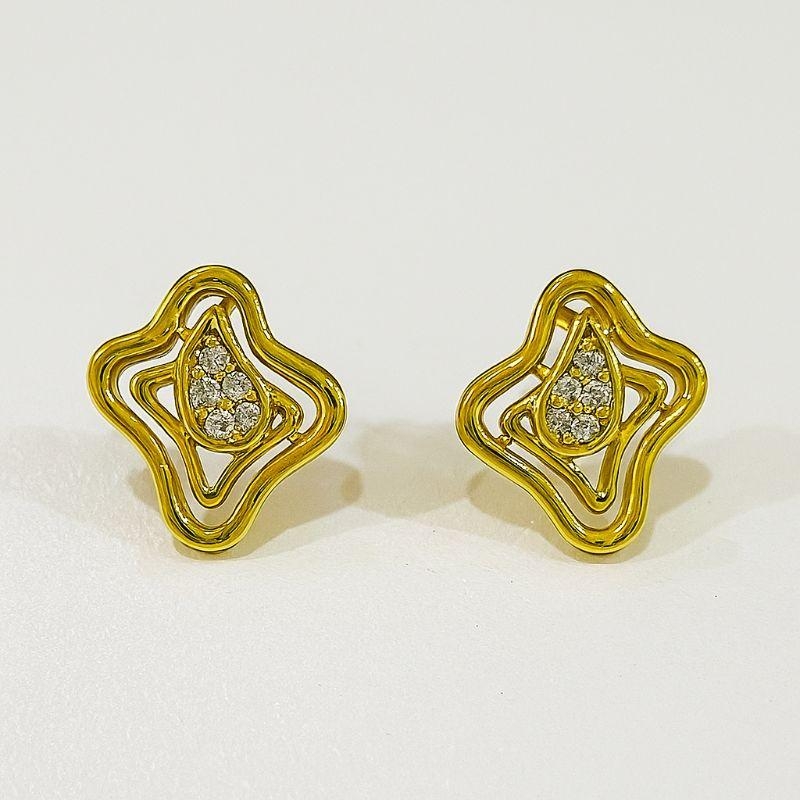 BRINCO MINI GOTA CRAVEJADA