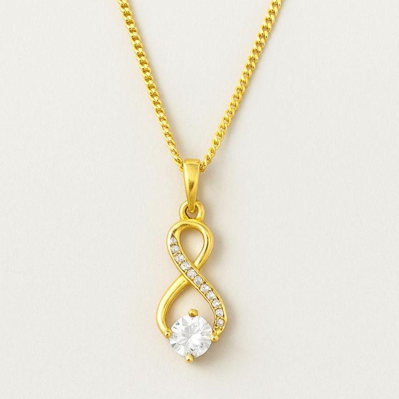 COLAR INFINITO C/ PONTO DE LUZ