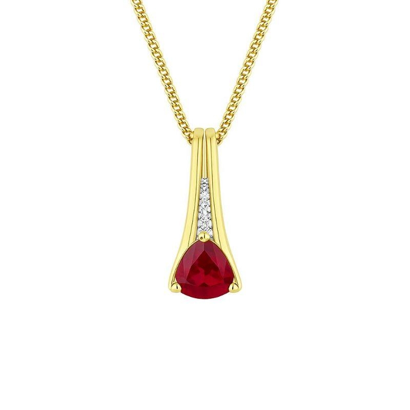 PINGENTE TRIANGULO ROSA