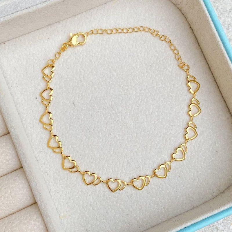 PULSEIRA CORAÇAO DUPLO VAZADO