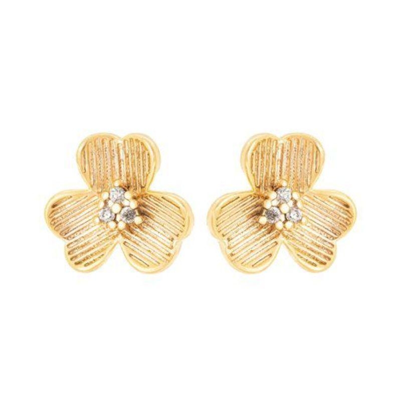 BRINCO TREVO C/ ZIRCONIA