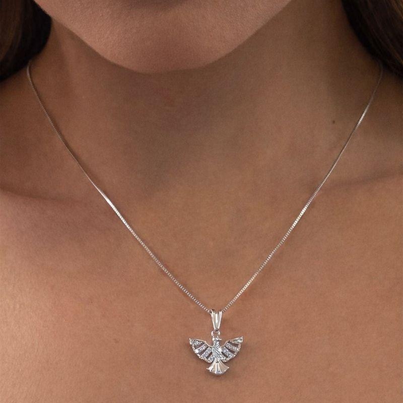 COLAR ESPIRITO SANTO CRAVEJADO