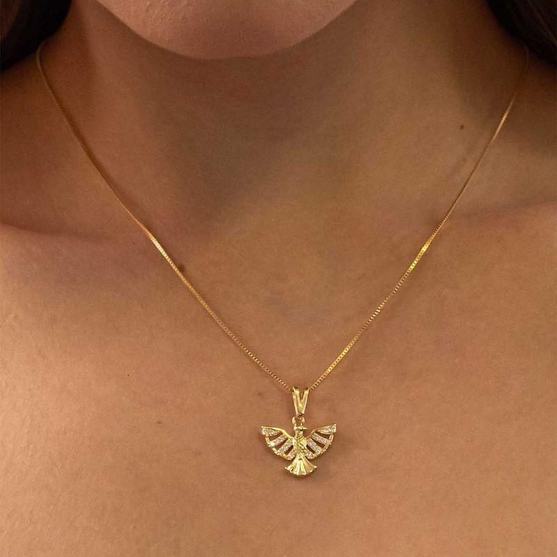 COLAR ESPIRITO SANTO CRAVEJADO