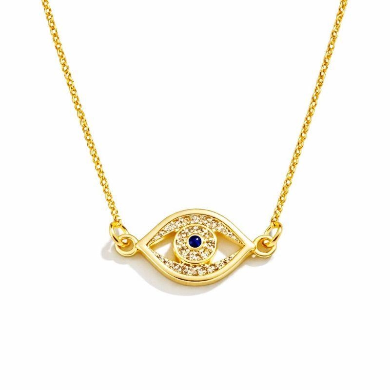 COLAR OLHO GREGO CRAVEJADO