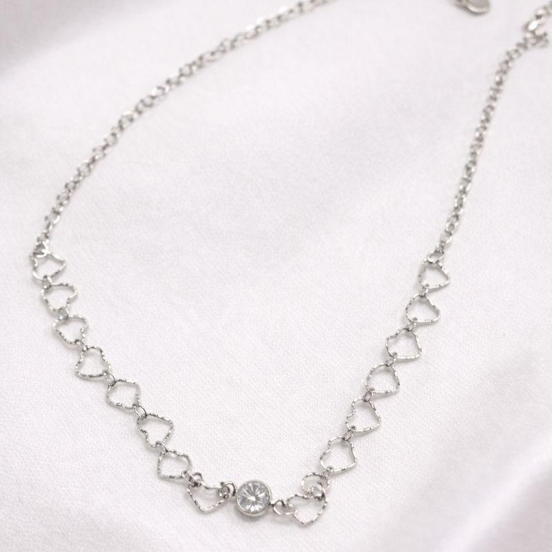 CORRENTE CORAÇAO C/ PONTO DE LUZ