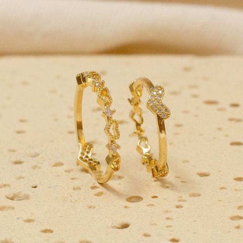 ANEL MIX CORAÇAO C/ ZIRCONIA