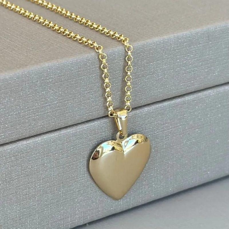 COLAR CHAPA CORAÇAO