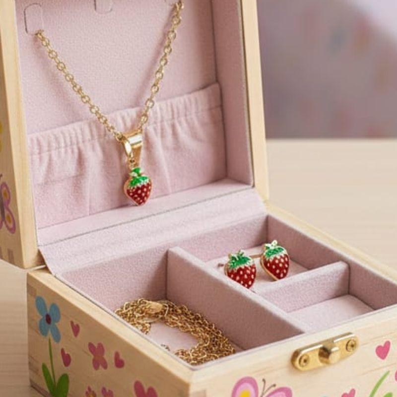 CONJUNTO MORANGO INFANTIL