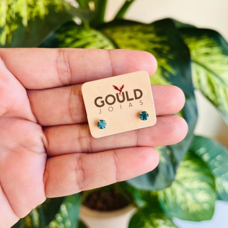 BRINCO PONTO DE LUZ AZUL M