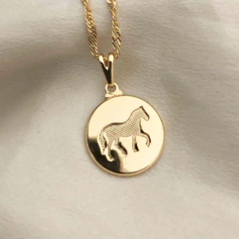 COLAR CHAPA P CAVALO