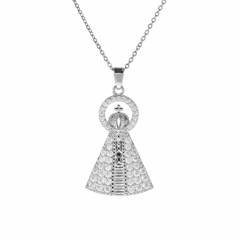 COLAR NOSSA SENHORA CRISTAL