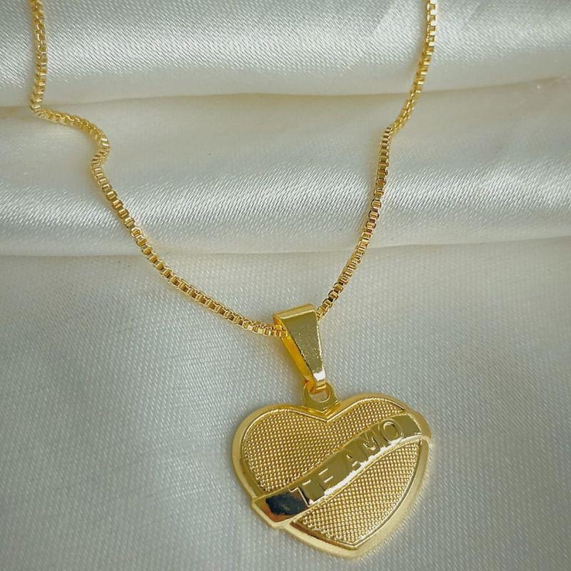 PG EM CORAÇÃO TE AMO C/CORRENTE