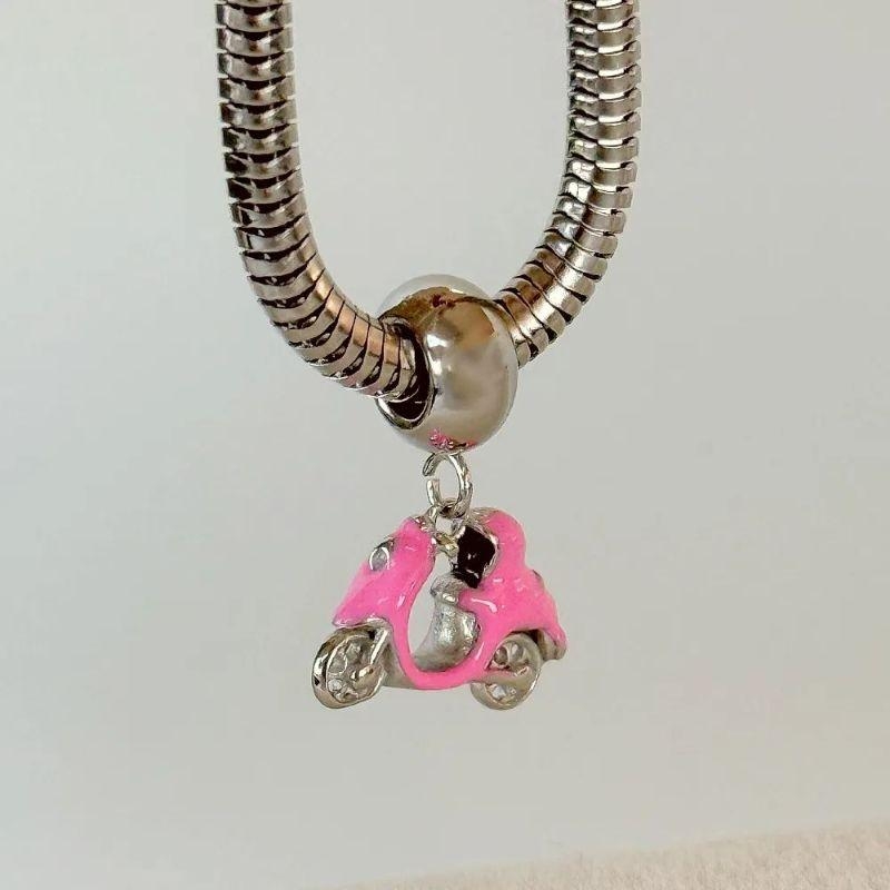 PINGENTE MOTO ROSA BERLOQUES