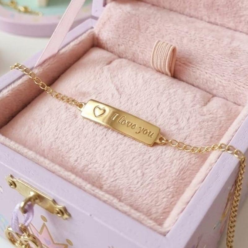 PULSEIRA INF CHAPA I LOVE