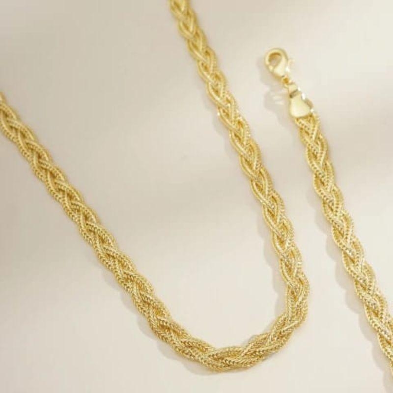 PULSEIRA TRANÇADA TRES FIO