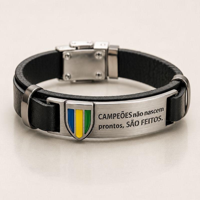 PULSEIRA BRASIL ALÇA DE COURO