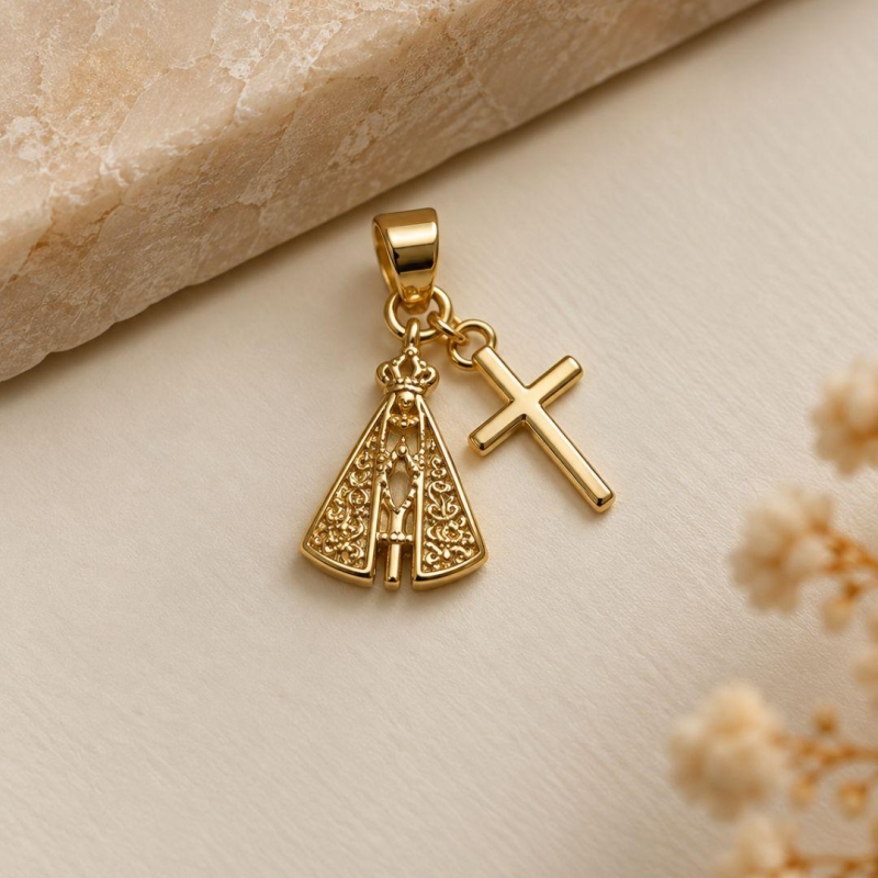 PINGENTE NOSSA SENHORA CRUZ