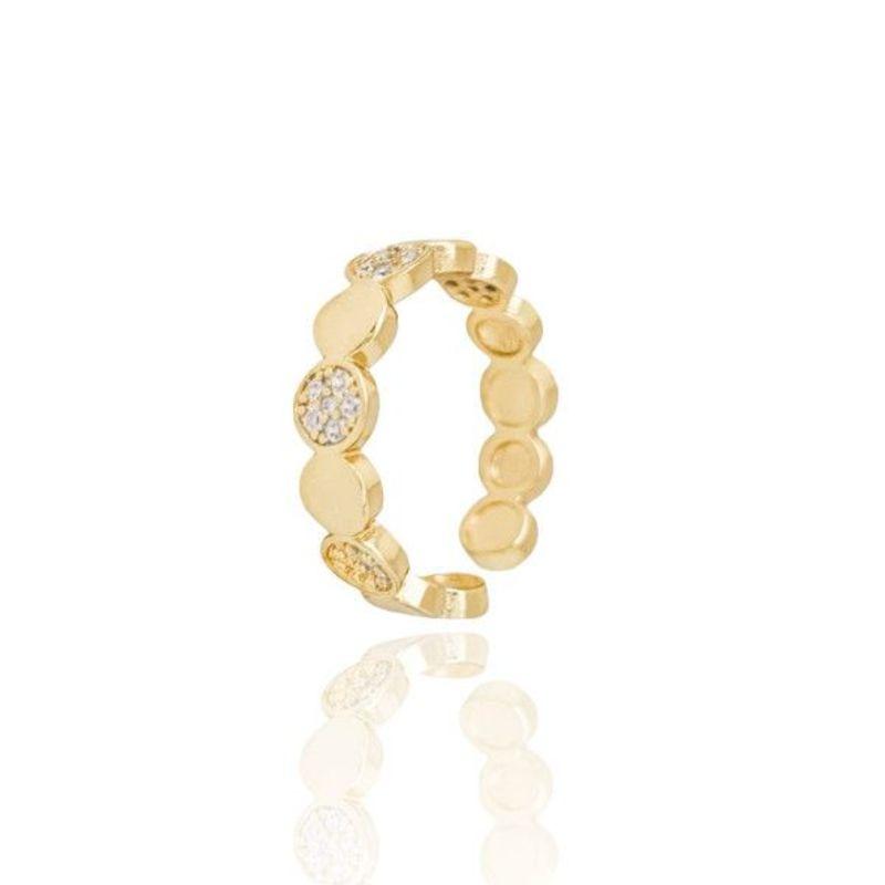 ANEL REGULAVEL BOLINHAS