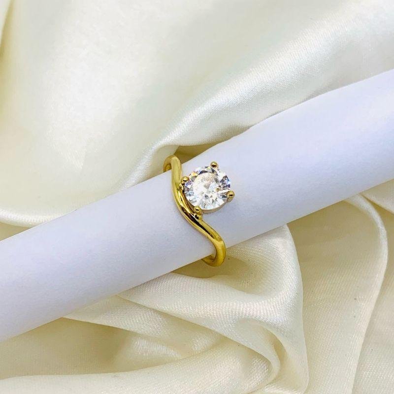 ANEL SOLITÁRIO G ONDULADO