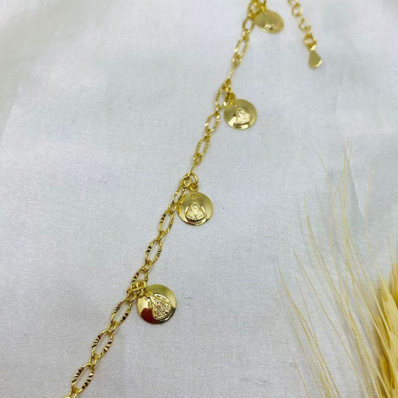 PULSEIRA 5 PINGENTES SANTA