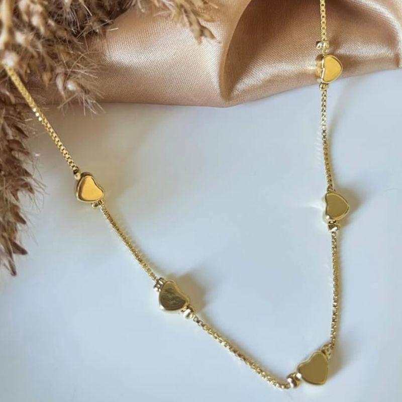 CHOKER 5 CORAÇÕES
