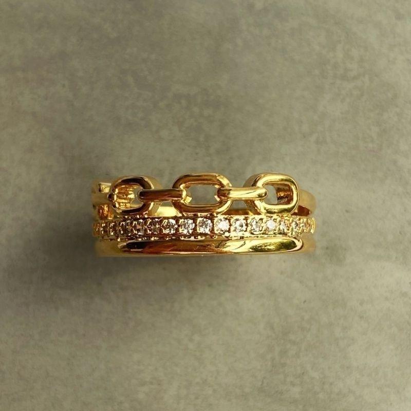 ANEL CORRENTE CRAVEJADA