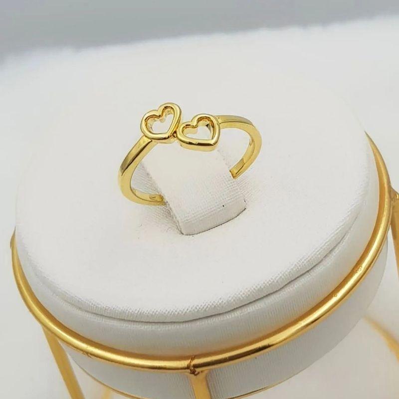 ANEL FALAGEM 2 CORAÇAO VAZADO