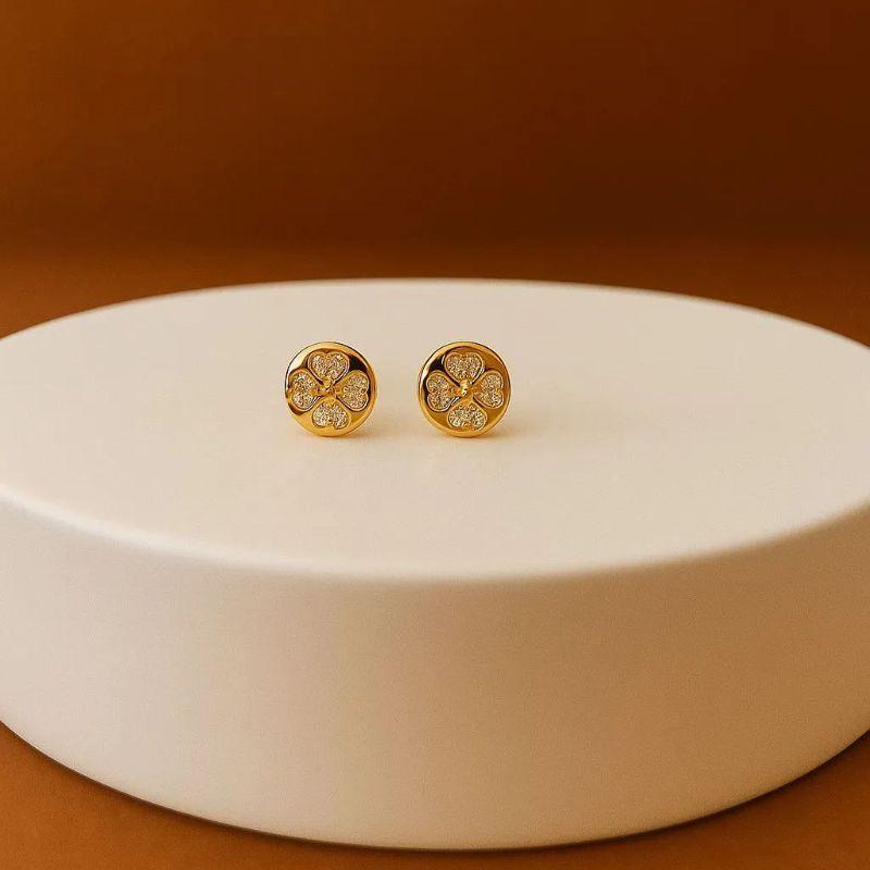 BRINCO CIRCULO TREVO CRAVEJADO