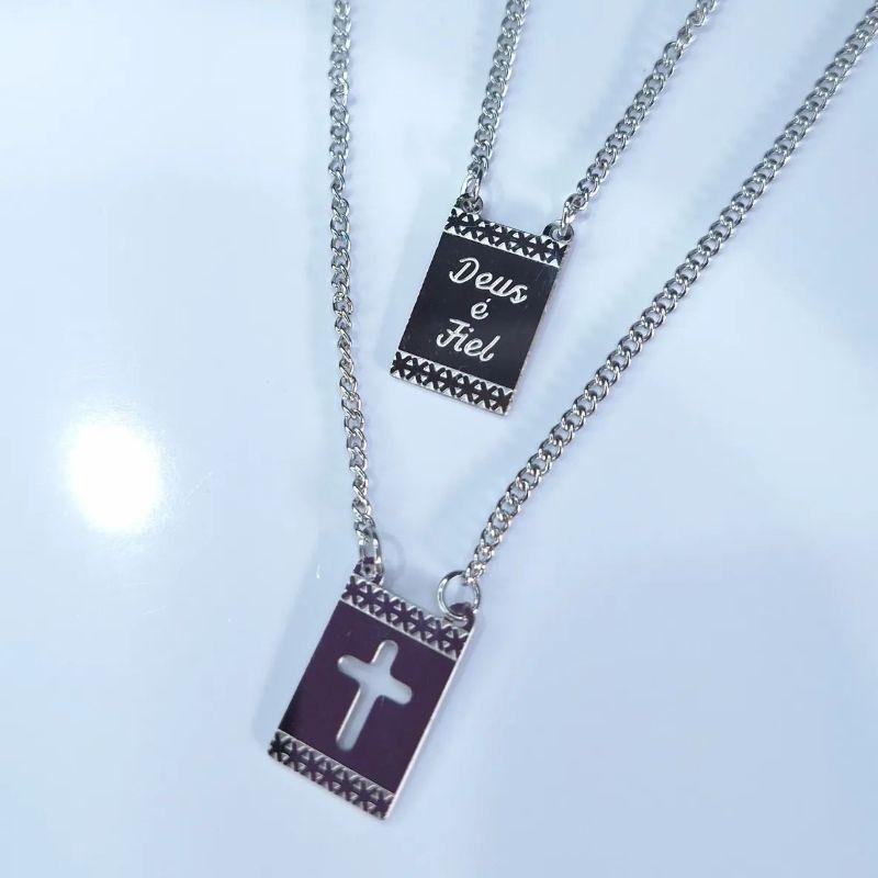 ESCAPULARIO CRUZ DEUS E FIEL