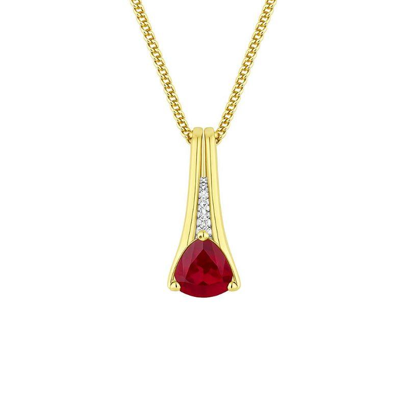 PINGENTE TRIANGULO ROSA