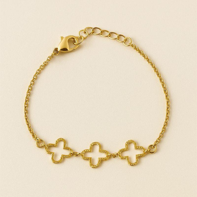 PULSEIRA 3 TREVO VAZADO