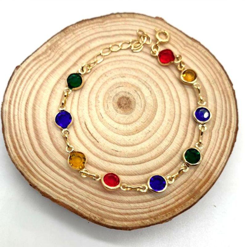 PULSEIRA PONTO DE LUZ COLORIDO