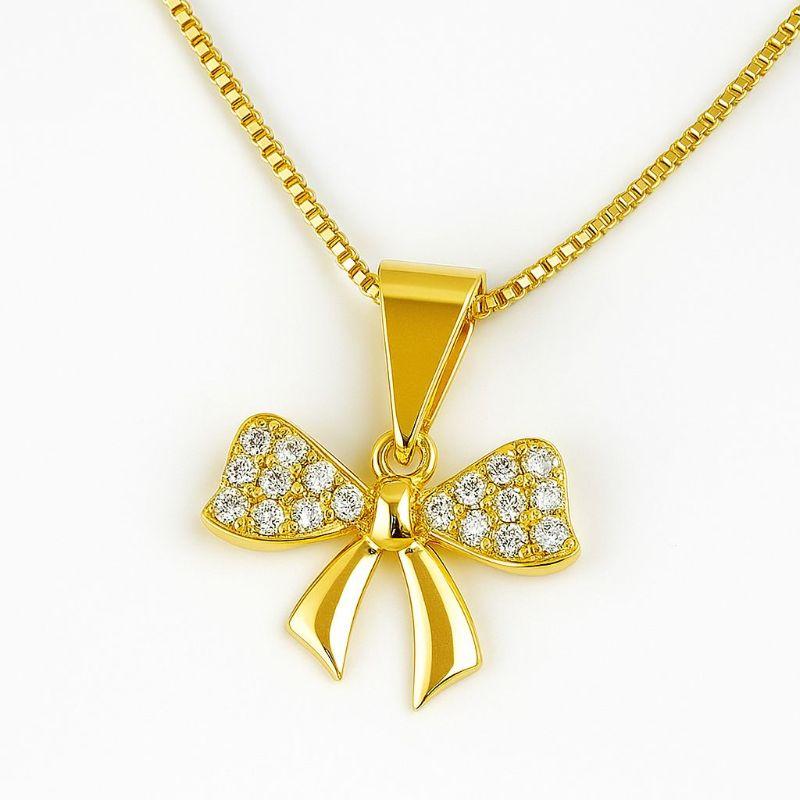 COLAR LAÇO CRAVEJADO