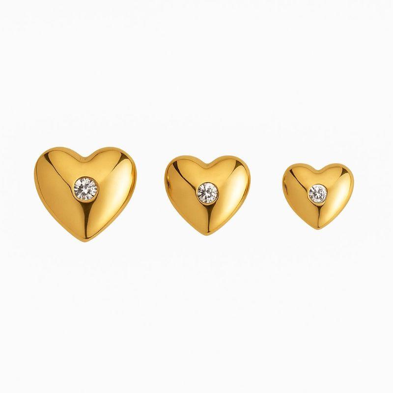 TRIO CORAÇAO C/ ZIRCONIA