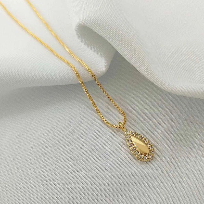 COLAR GOTA C/ ZIRCONIA