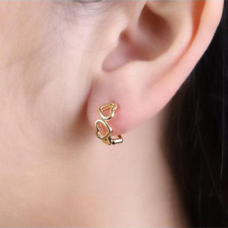 ARGOLA CORAÇAO VAZADO