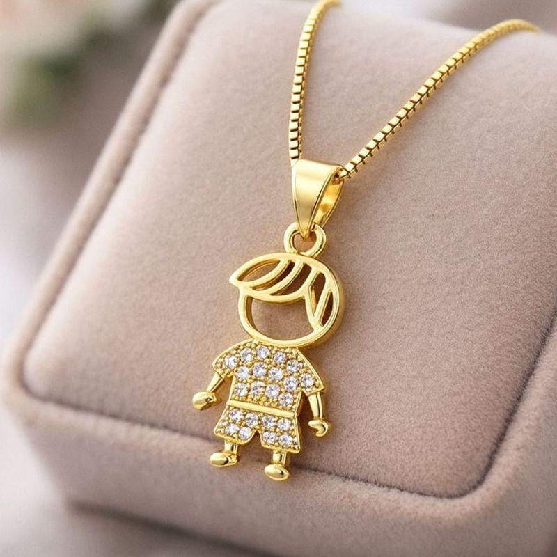 COLAR FILHO CRAVEJADO