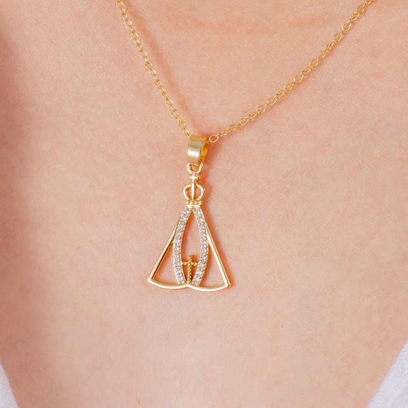 COLAR NOSSA SENHORA CRAVEJADO