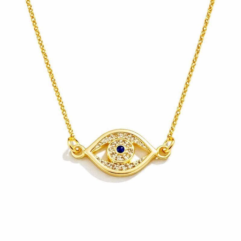 COLAR OLHO GREGO CRAVEJADO