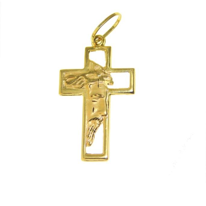 PINGENTE CRUCIFIXO JESUS CRISTO GRANDE