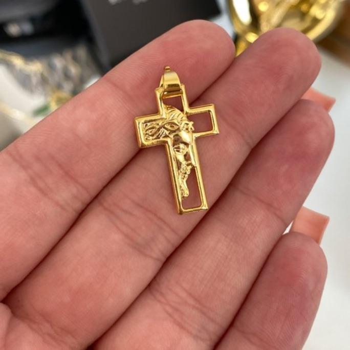 PINGENTE CRUCIFIXO JESUS CRISTO PEQUENO