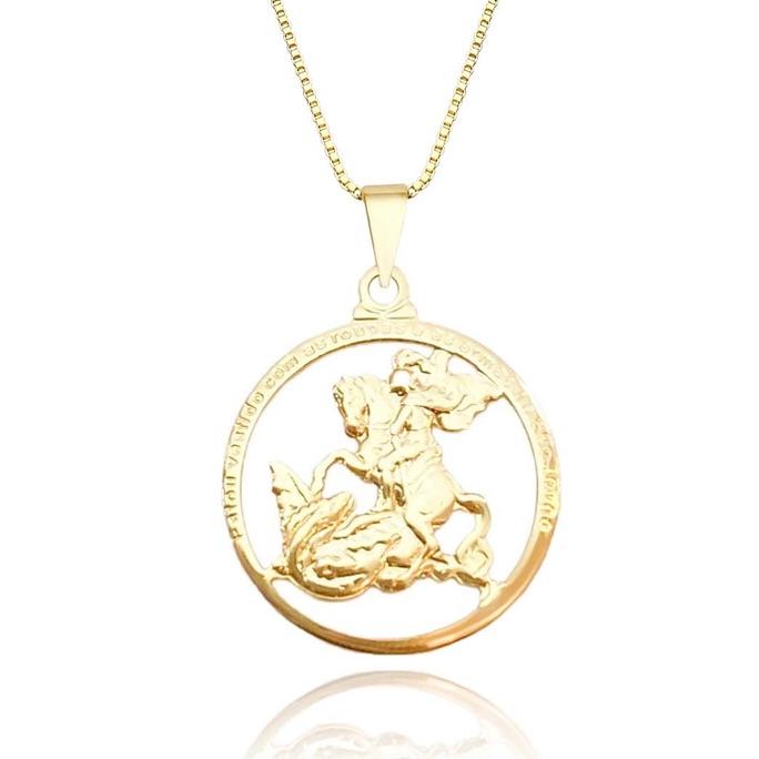 PINGENTE SAO JORGE VAZADO