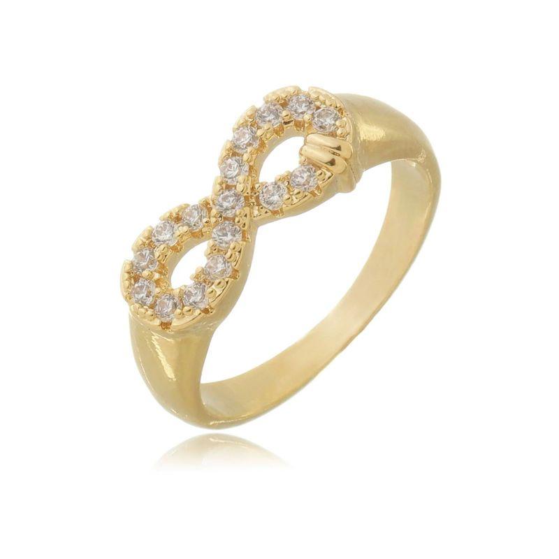 ANEL INFINITO CRAVEJADO