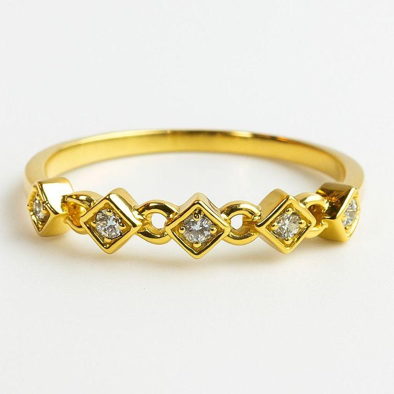 ANEL LOSANGO C/ ZIRCONIA