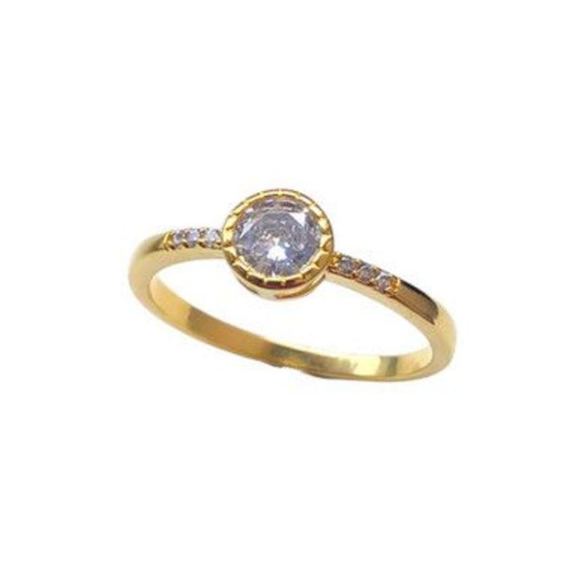 ANEL REDONDO CRAVEJADO CRISTAL