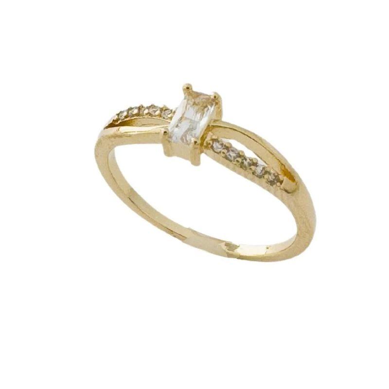 ANEL SOLITARIO INFINITO C/ ZIRCONIA