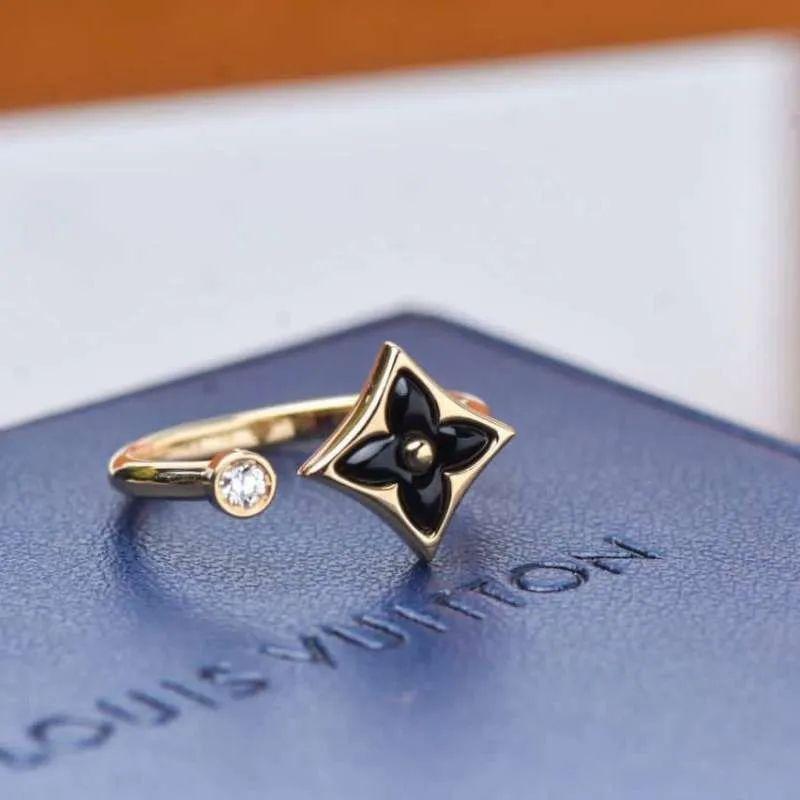 ANEL TREVO PRETO REGULAVÉL